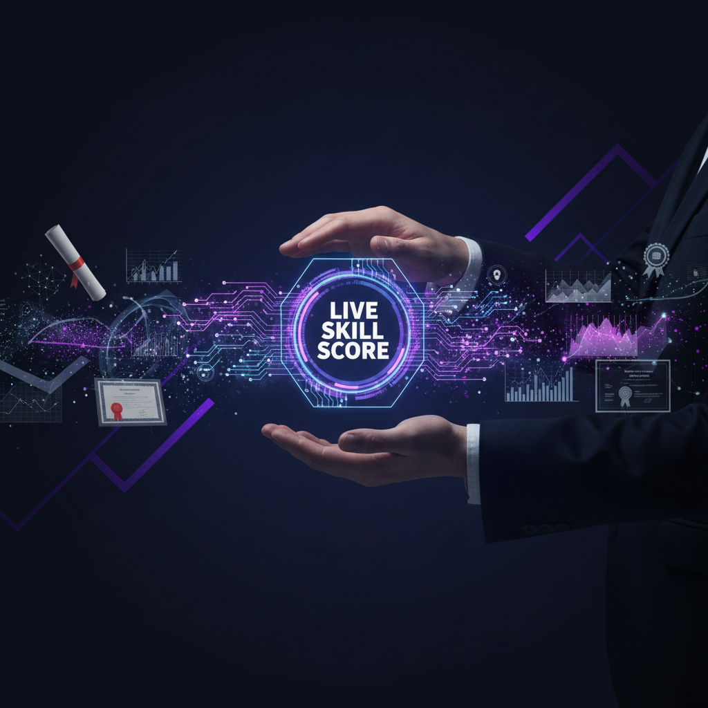 Beyond Degrees: Why Your Live Skill Score is the New Gold Standard in a Skills-Based Economy